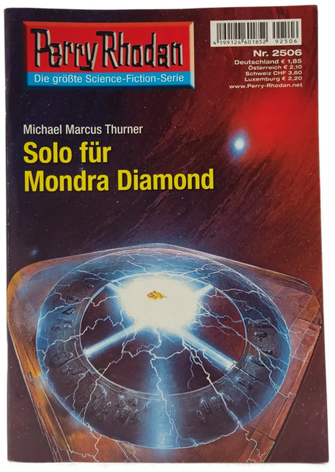 Romanheft Perry Rhodan Solo für Mondra Diamond Erstauflage Nr. 2506 - Bild 2