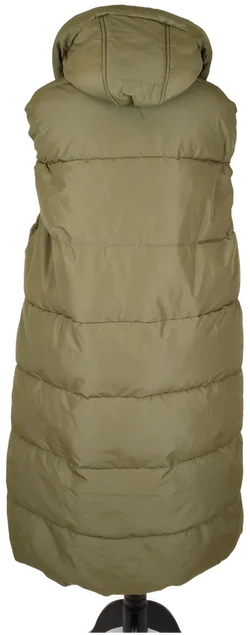 Steppweste H&M Khaki Mit Kapuze S | Ungetragenes Unikat - Bild 3