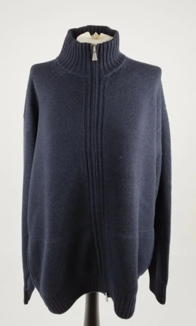 Loro Piana Pullover mit Reißverschluss - 100% Kaschmir - Bild 4