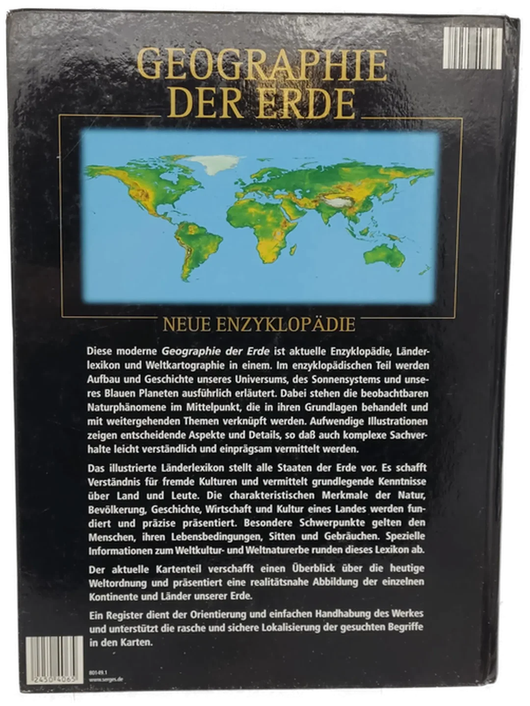 Buch Geographie der Erde Neue Enzyklopädie – Bild 2