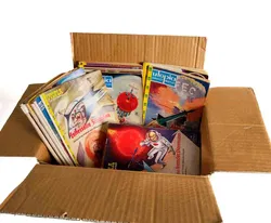 Vintage Pulp Fiction: Eine UTOPISCHE-Vintage-Kiste: UTOPIA Zukunftsromane – 63 Hefte + 19 Großbände (Erich Pabel Verlag) - Bild 1