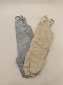 2er Set Latzhosen, Baby Gr. 56 – Vorschau 2