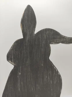 Holz-Osterhasen Schabby Chic - Bild 5