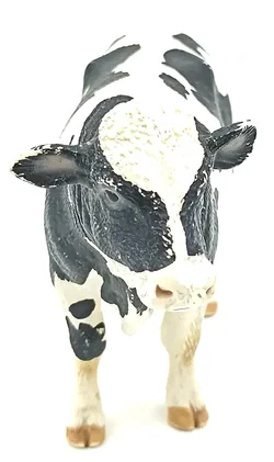 Schleich Bulle schwarz weiß - Bild 2
