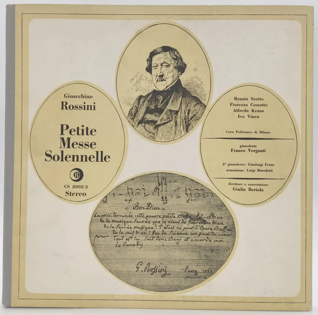 Vinyl LP - Gioacchino Rossini - Petite Messe Solennelle  - Bild 2