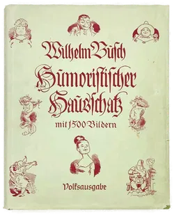 Wilhelm Busch-Album Humoristischer Hausschatz Volksausgabe - Bild 1