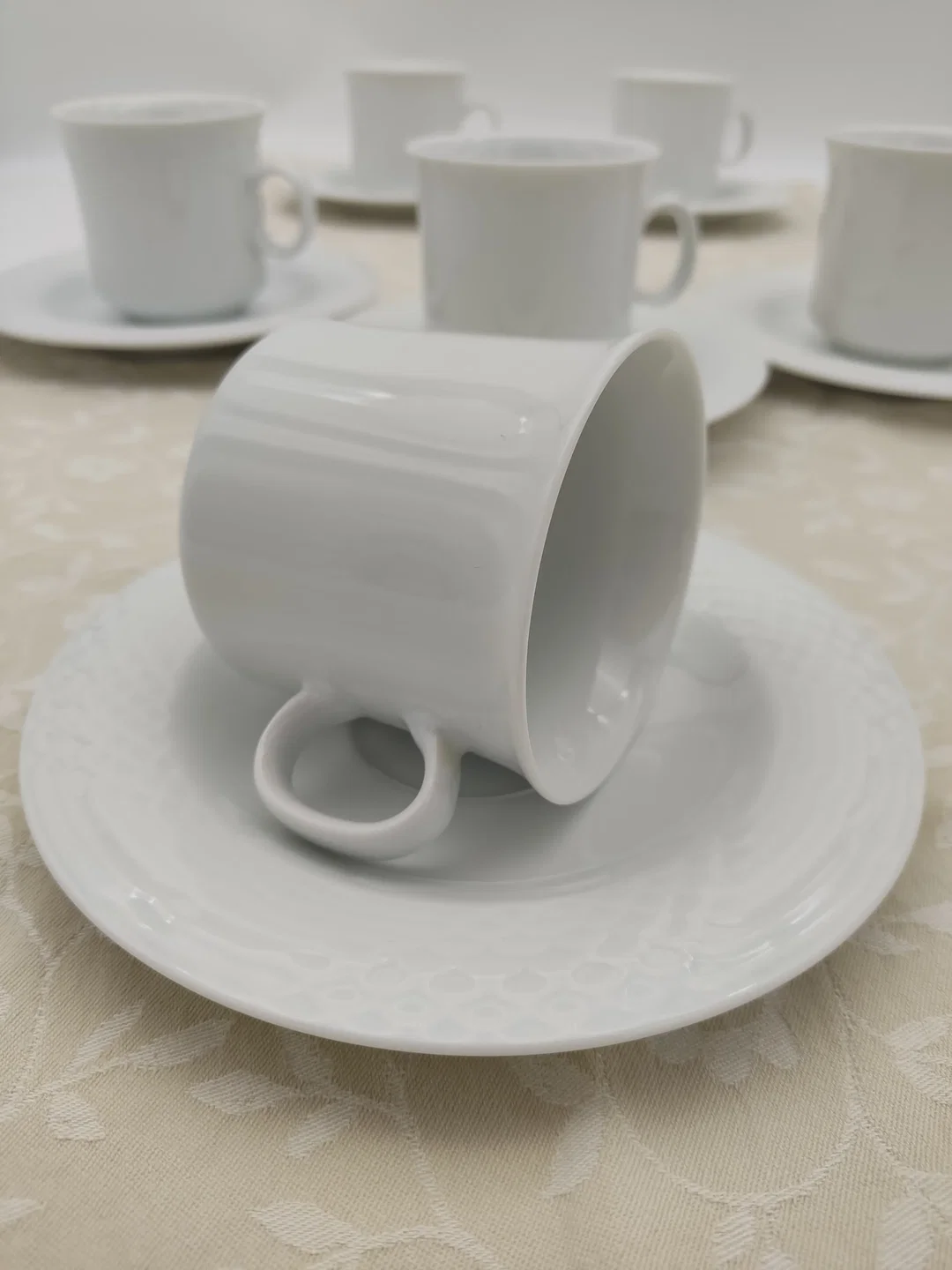 Porzellan-Kaffeeset 6-tlg | China Pearl – Bild 4