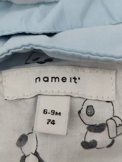 Name It Baby Frühlings Jacke hellblau Gr. 74 - Bild 2