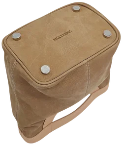 Max V. Koenig Damen Lederhandtasche, beige/hellbraun - Höhe ca. 22 cm - Bild 4