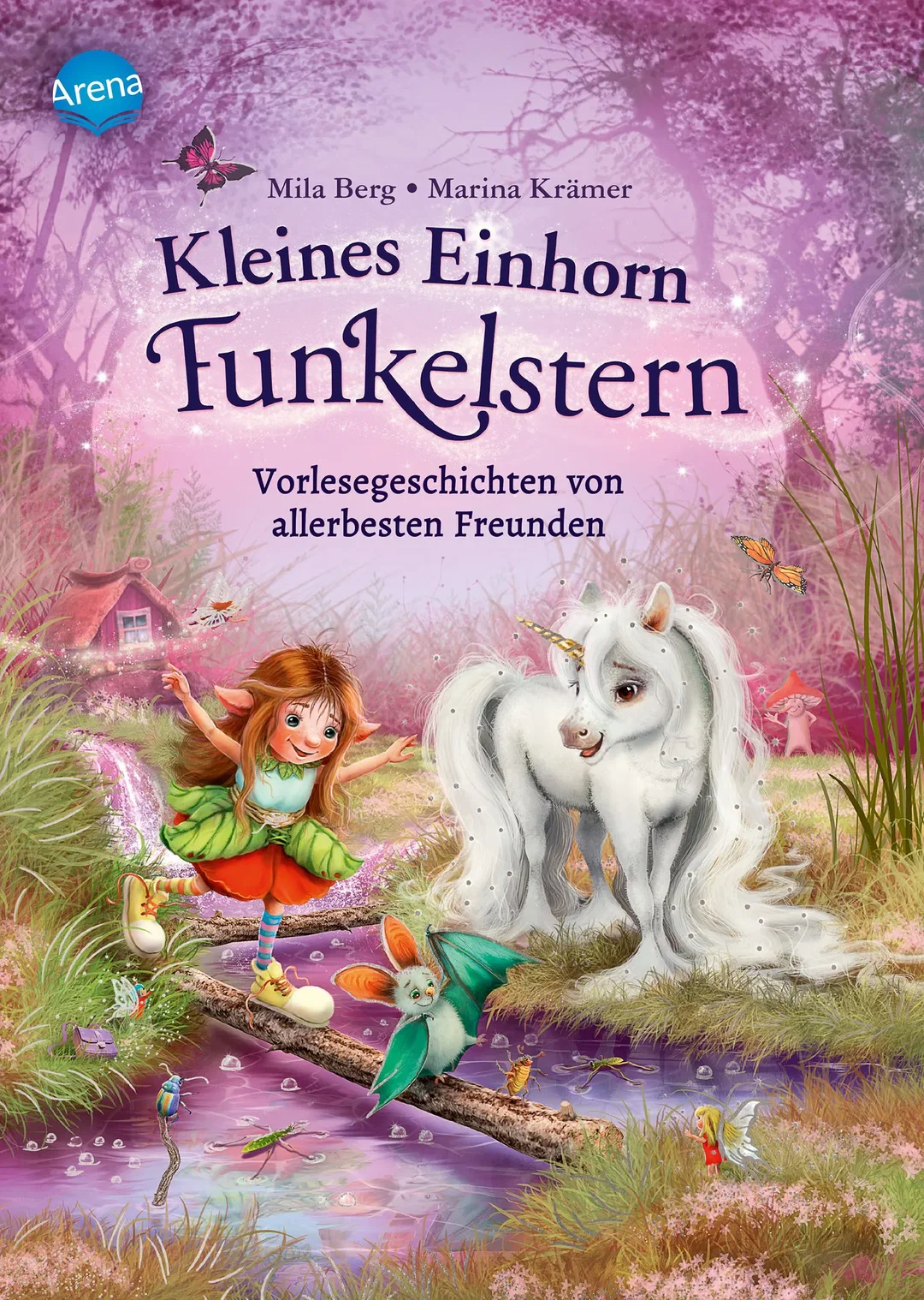 Kleines Einhorn Funkelstern. Vorlesegeschichten (2) von allerbesten Freunden - Mila Berg – Bild 1
