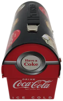 Coca Cola TIN BOX kleine Retro Lunch Box - Bild 3