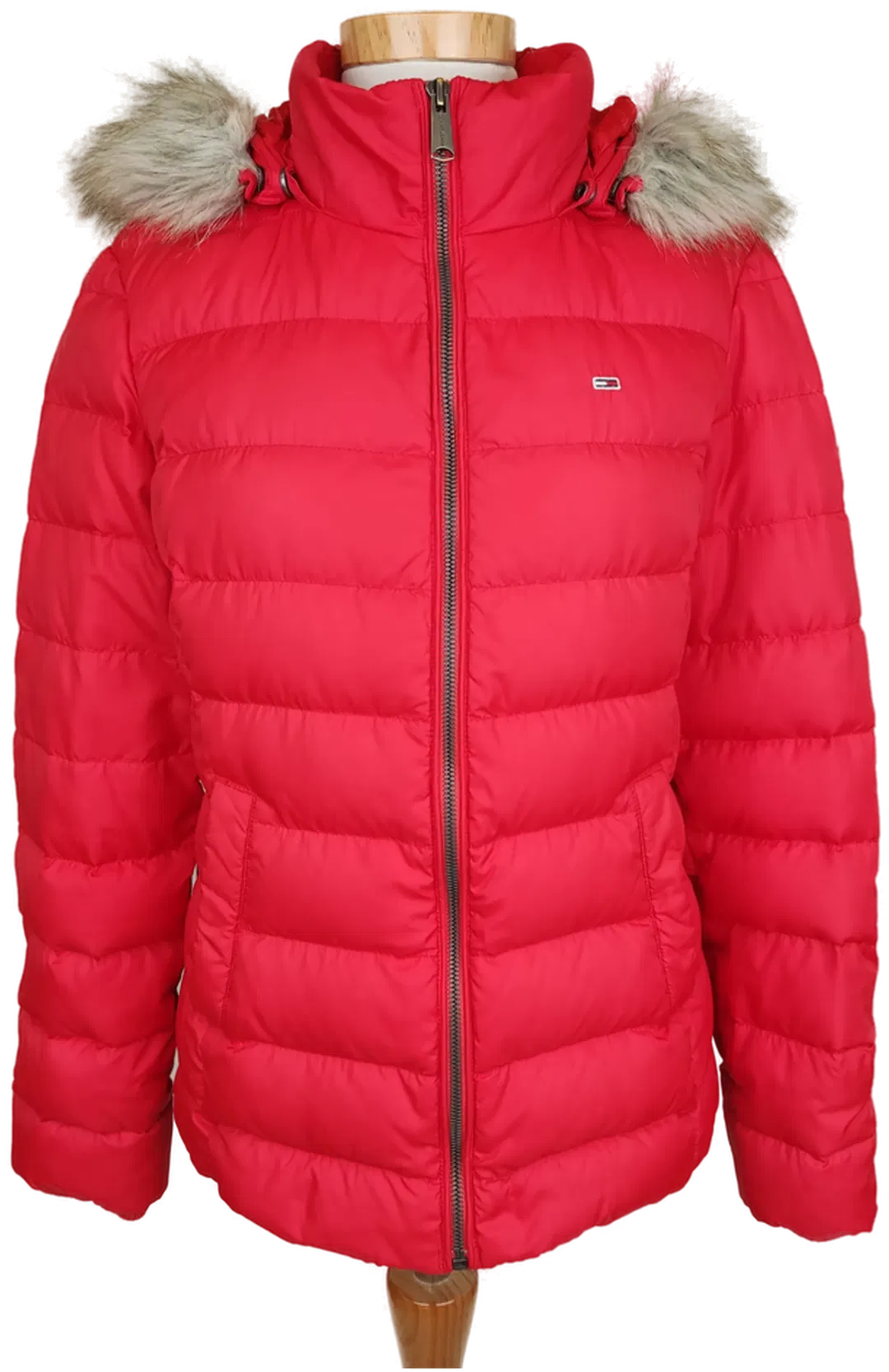 Tommy Jeans Damen Jacke rot - M/38 - Bild 1