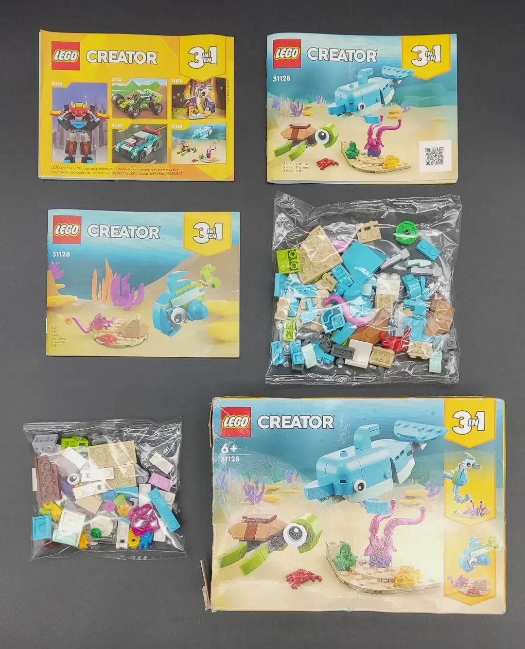 Lego Creator Delfin und Schildkröte 31128  - Bild 4