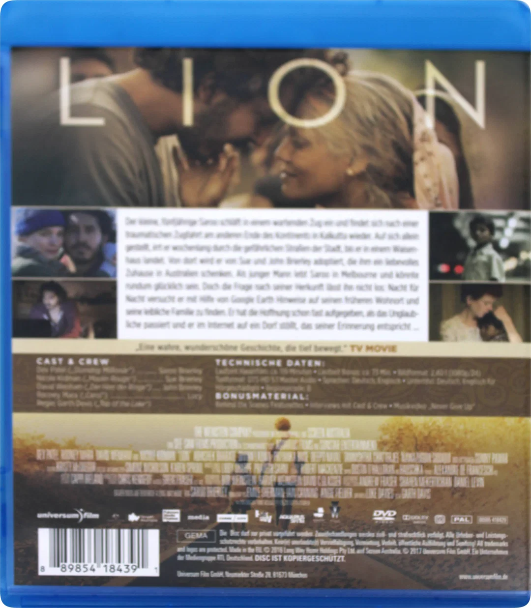 Blu-ray "Lion" Der lange Weg nach Hause  – Bild 2