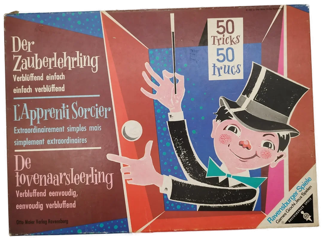 Ravensburger: Der Zauberlehrling - 50 Tricks / aus dem Jahre 1969 - Bild 1