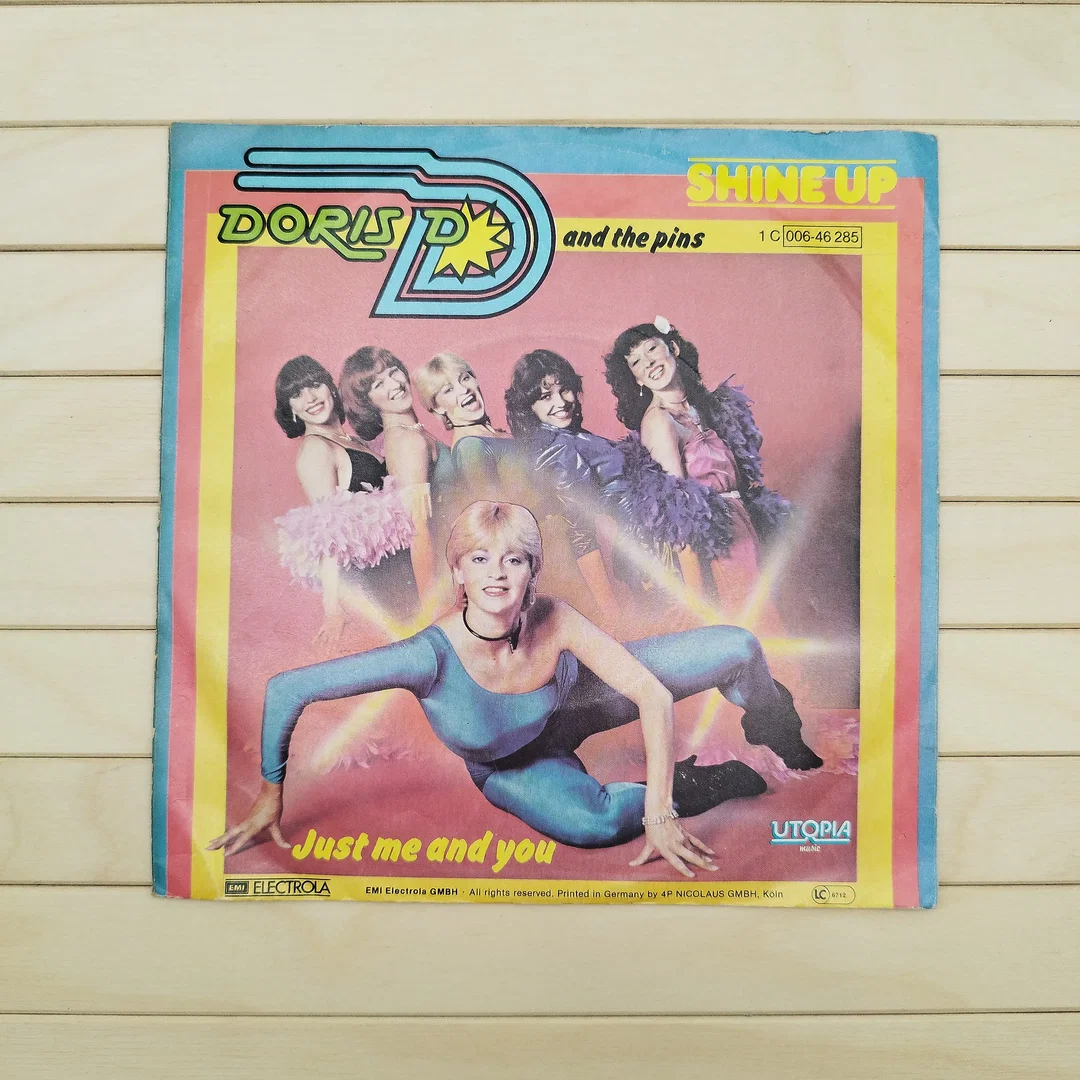 Doris D and the pins, Shine up, Vinyl Single  – Bild 1