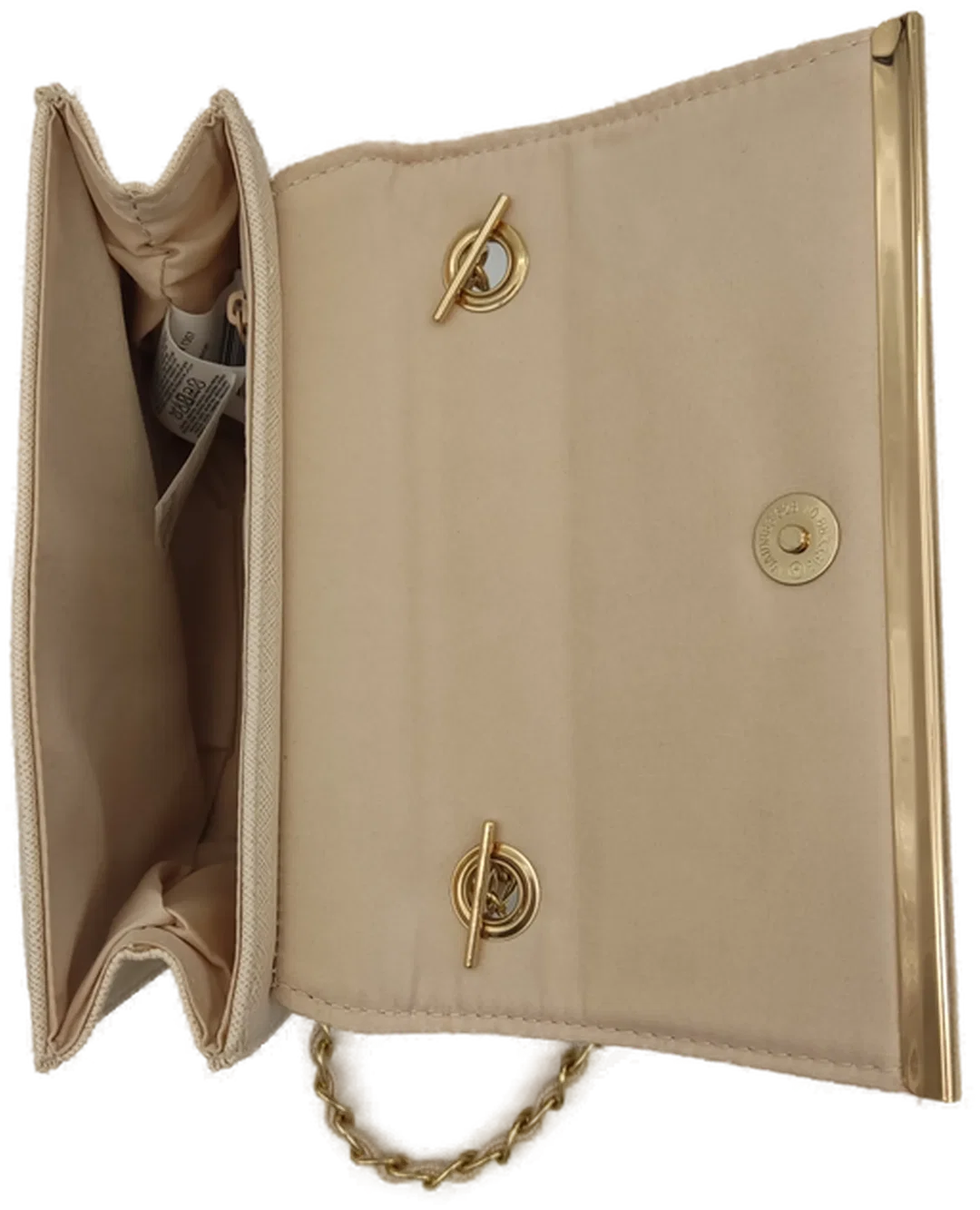 New Yorker Damen Handtasche klein beige – Bild 3