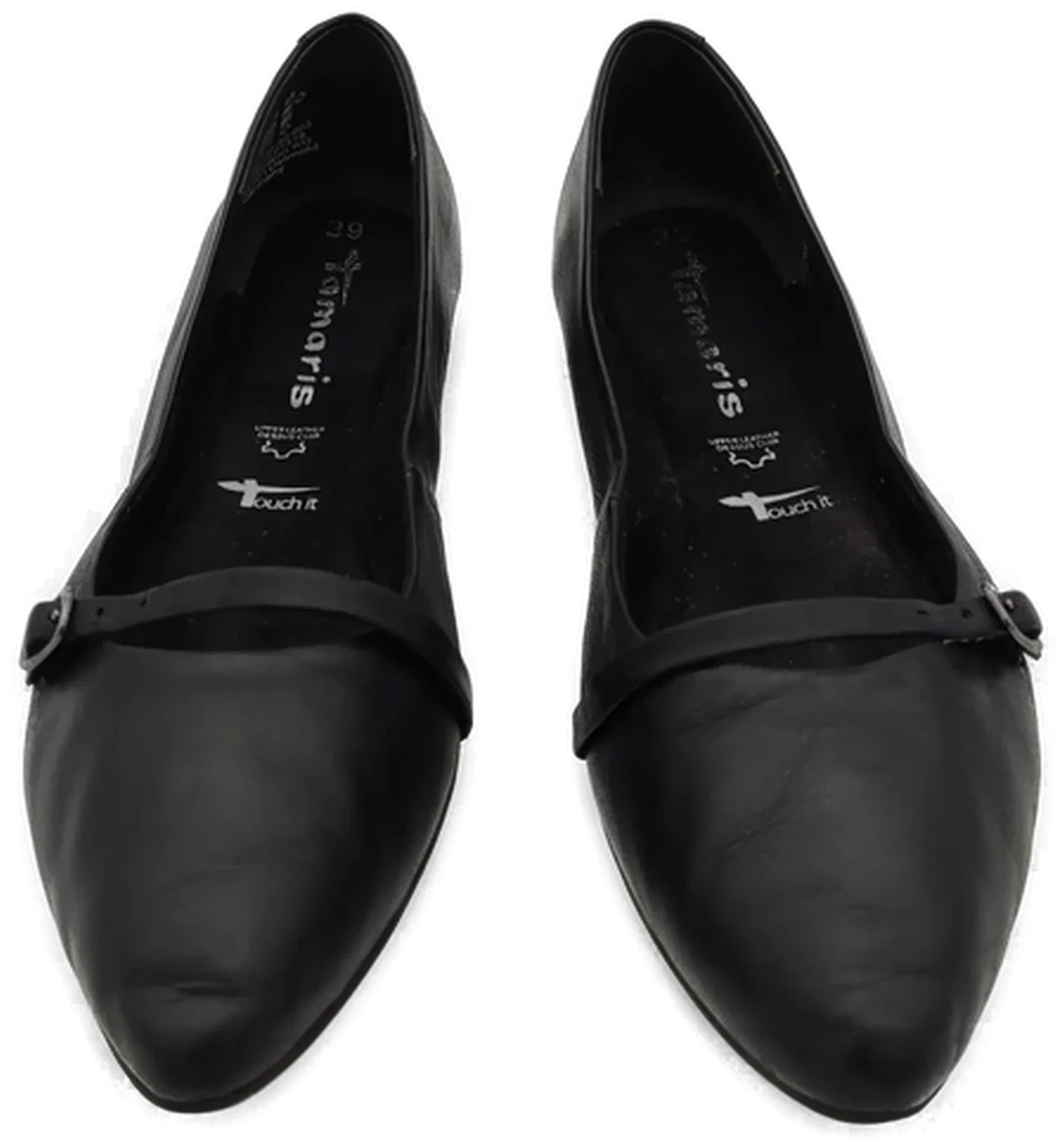 Tamaris Damenballerina schwarz - 39 – Bild 3