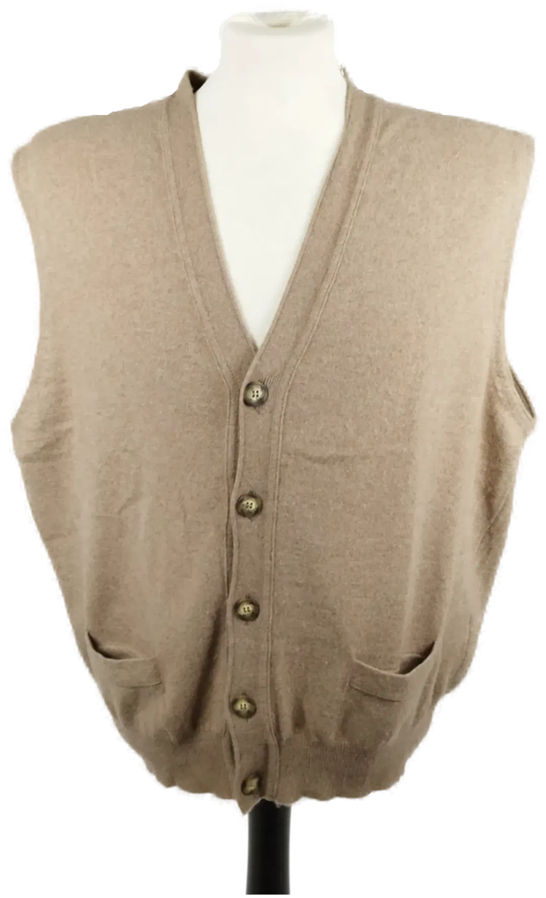 Solosopra Herrengilet - Gr. 48 / Pures Kaschmir - Bild 4