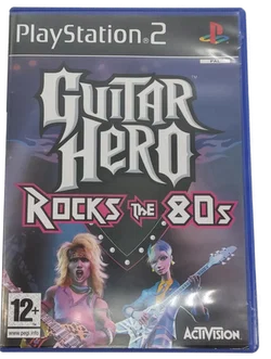 Playstation Sony PS2 Spiel Guitar Hero Rocks the 80s - Bild 2