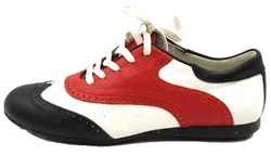 Walter Genuin Damengolfschuhe schwarz/weiß/rot Gr. 37 – Vorschau 6