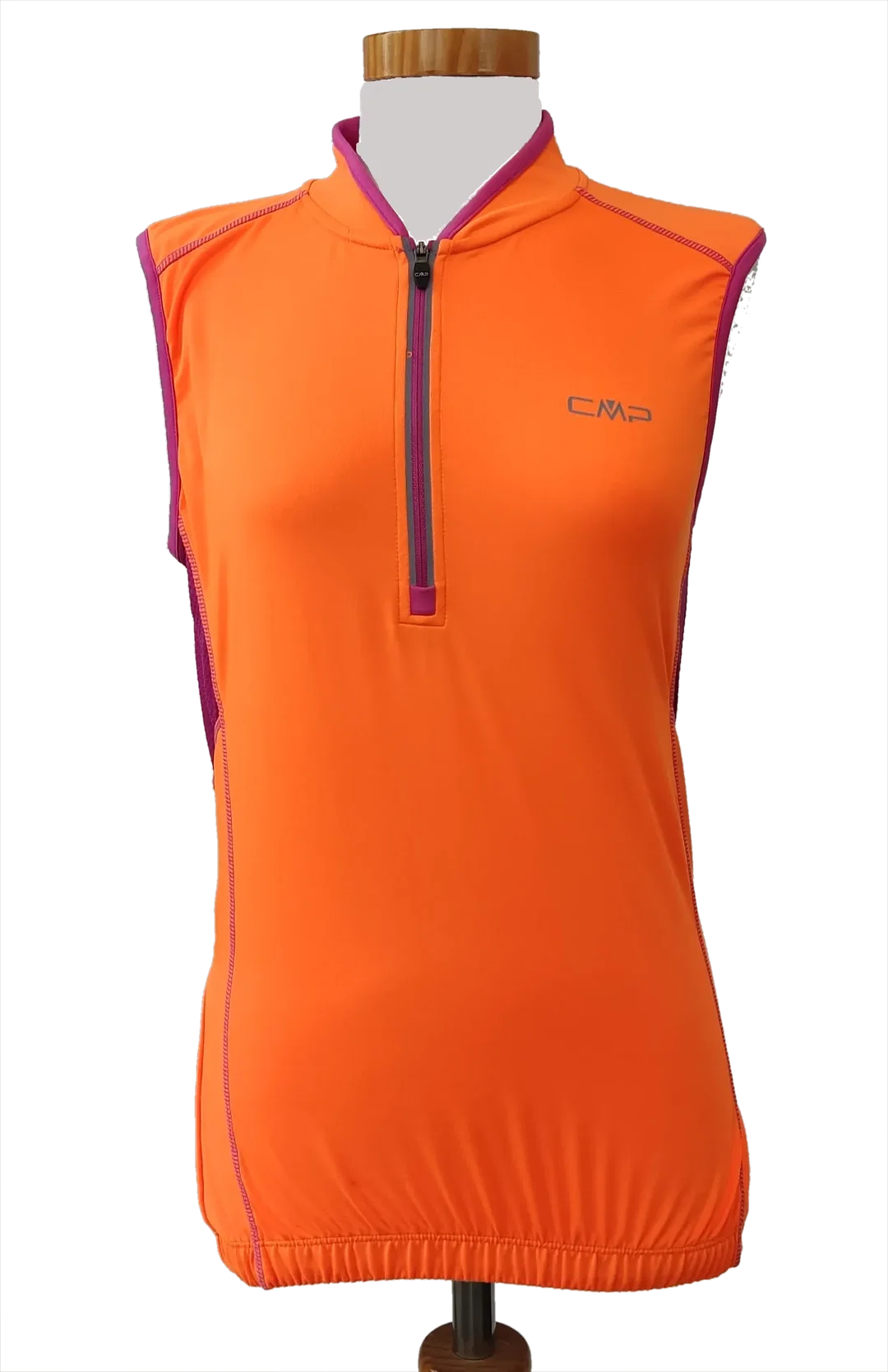 CMP Damen Fahrradtrikot, orange-violett  - Gr. XS / 34 – Bild 1
