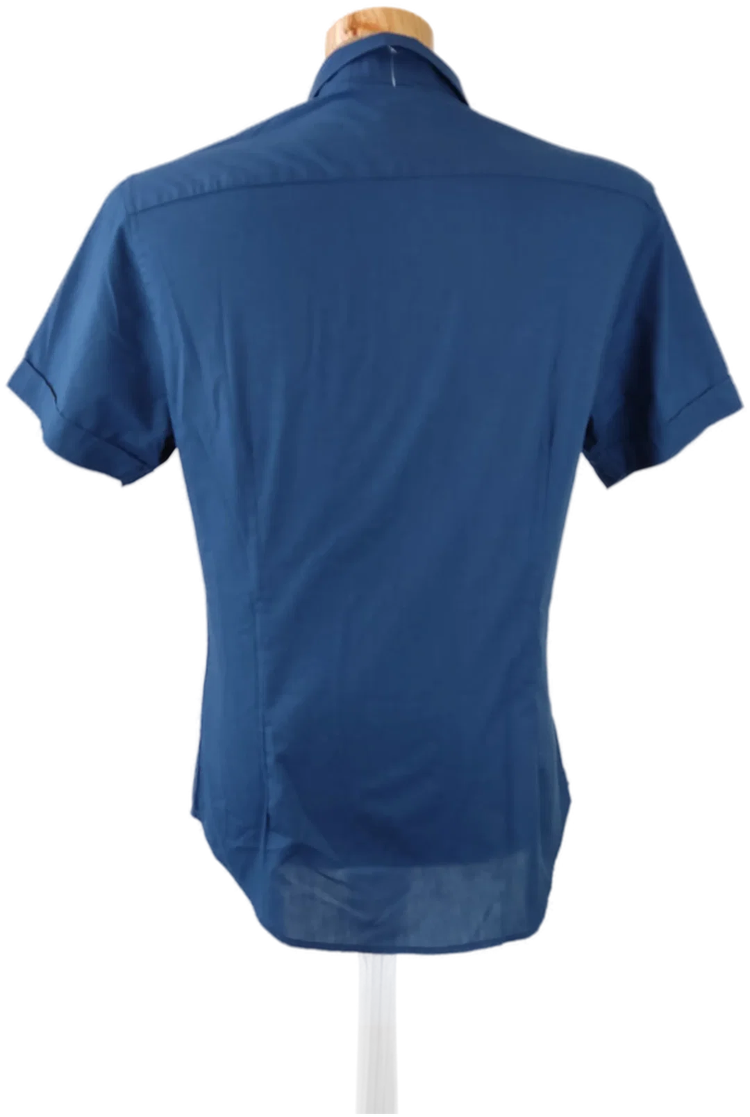 SMOG Herrenhemd marineblau - M (Slim Fit) – Bild 3