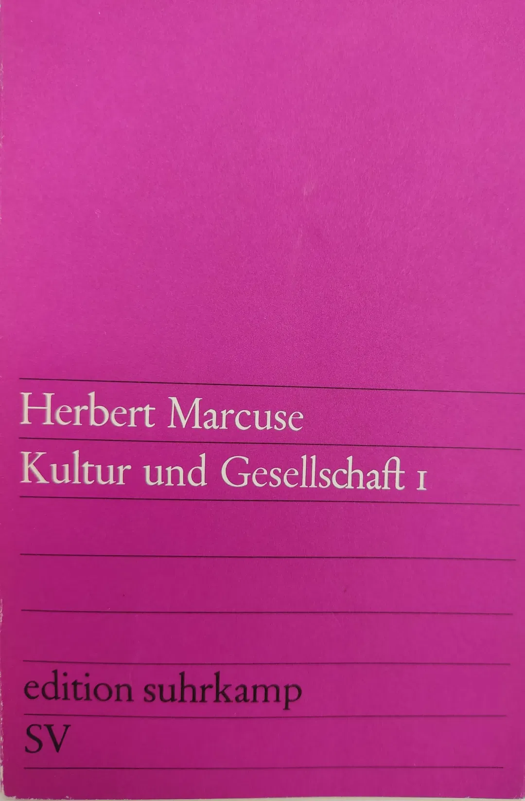 Kultur und Gesellschaft I - Herbert Marcuse - Bild 2
