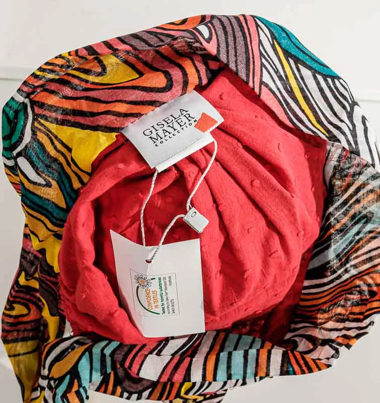 Gisela Mayer Collection Turban "Mayte" Print – Bild 3