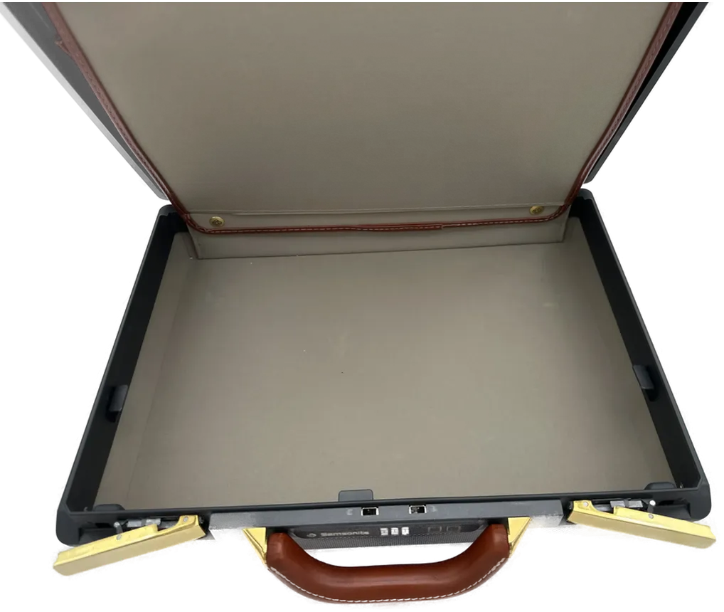 Vintage Samsonite Aktenkoffer Hartschale – Bild 5