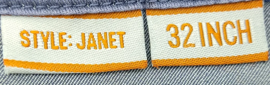 CECIL Damenjeans mit Schmetterlingsmuster blau - Gr. 28 – Bild 7