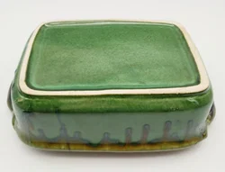 Bunte Auflaufform Keramik - 14x16x8cm - Bild 4