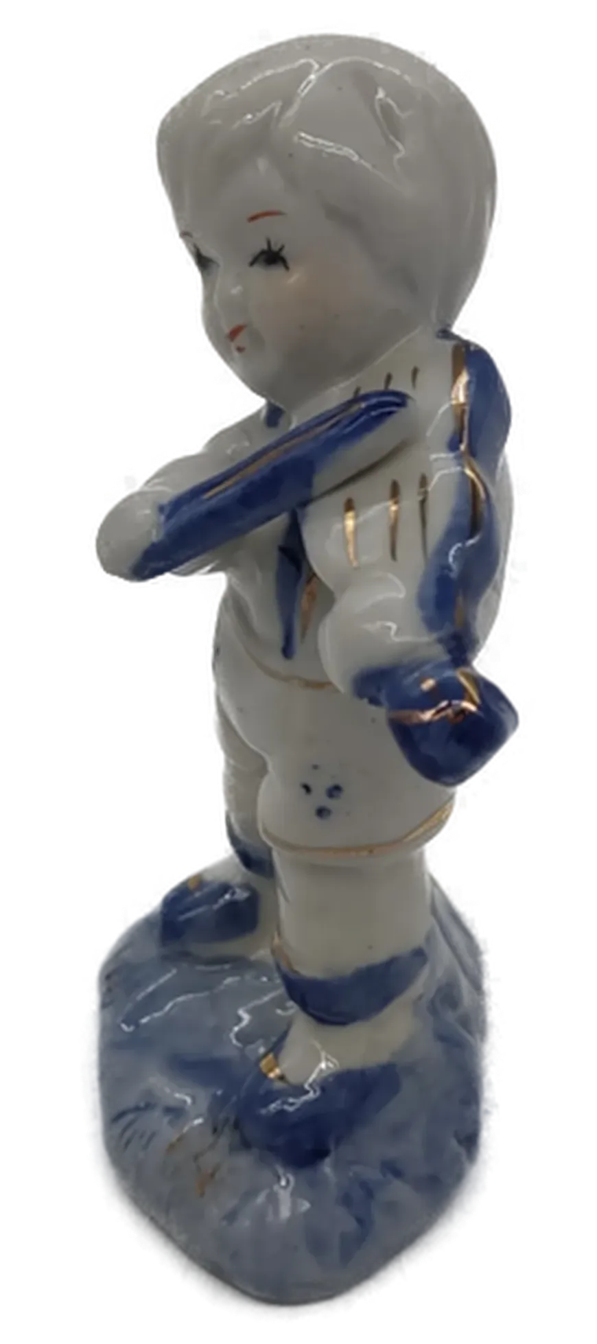 Porzellan/Keramik Figur Junge mit Geige – Bild 3