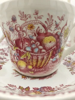Royal Tudor 'Fruits & Flowers' Kaffee- und Teeservice Keramik | Englischer Schatz - Bild 17