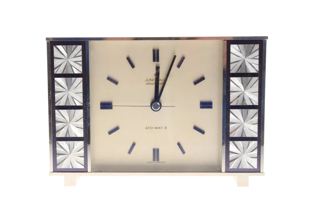 Junghans ATO-MAT S Kaminuhr – Elektronische Uhr – Made in Germany – Vintage - Bild 4