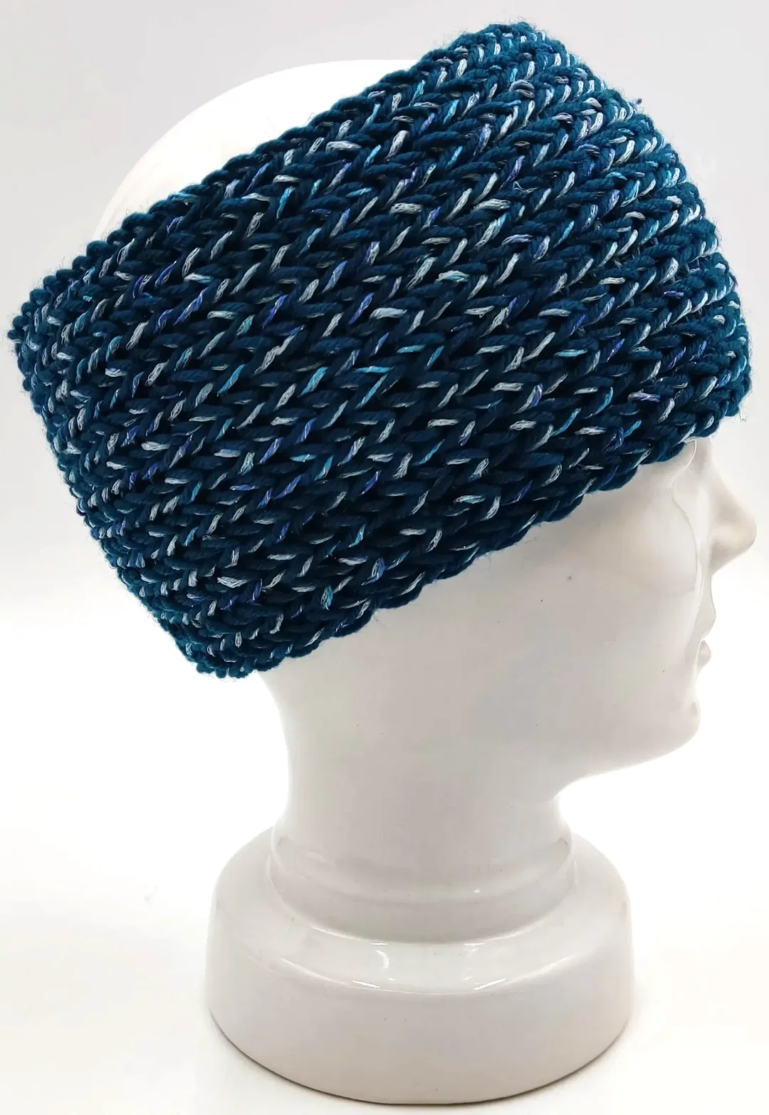 Handgestricktes Stirnband – Bild 1