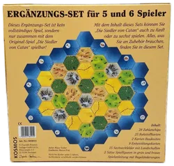 Die Siedler von Catan – Ergänzungs-Set für 5 und 6 Spieler | Kosmos | Klaus Teuber | Komplett - Bild 3