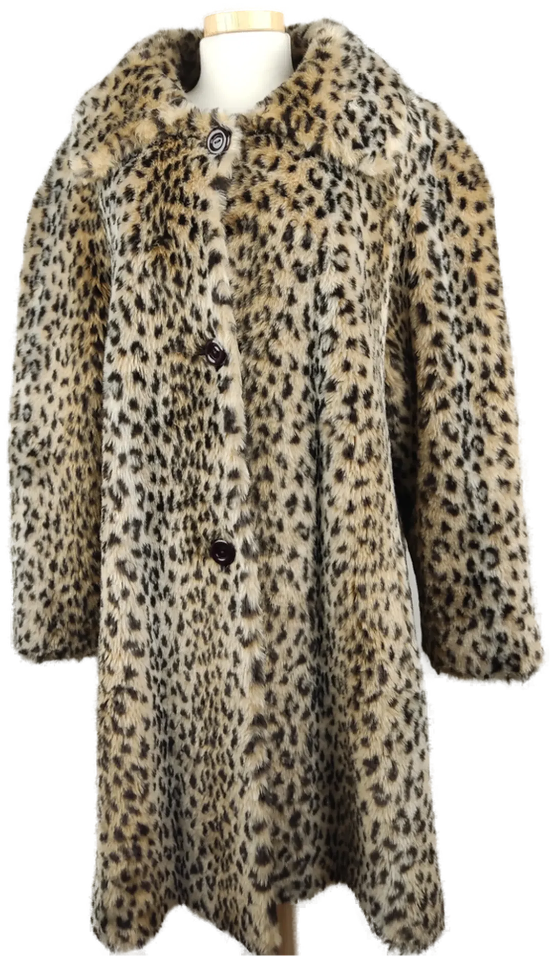 Gebriella Benelli Damenmantel in Tigeroptik braun- XL/ 42 - Bild 1
