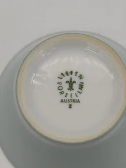 Lilienporzellan Kaffeetasse DAISY 18 - graublau - Bild 3