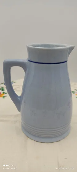 Lilien Porzellan Set, 1 Kanne + 4 Becher | Retro-Charme - Bild 7