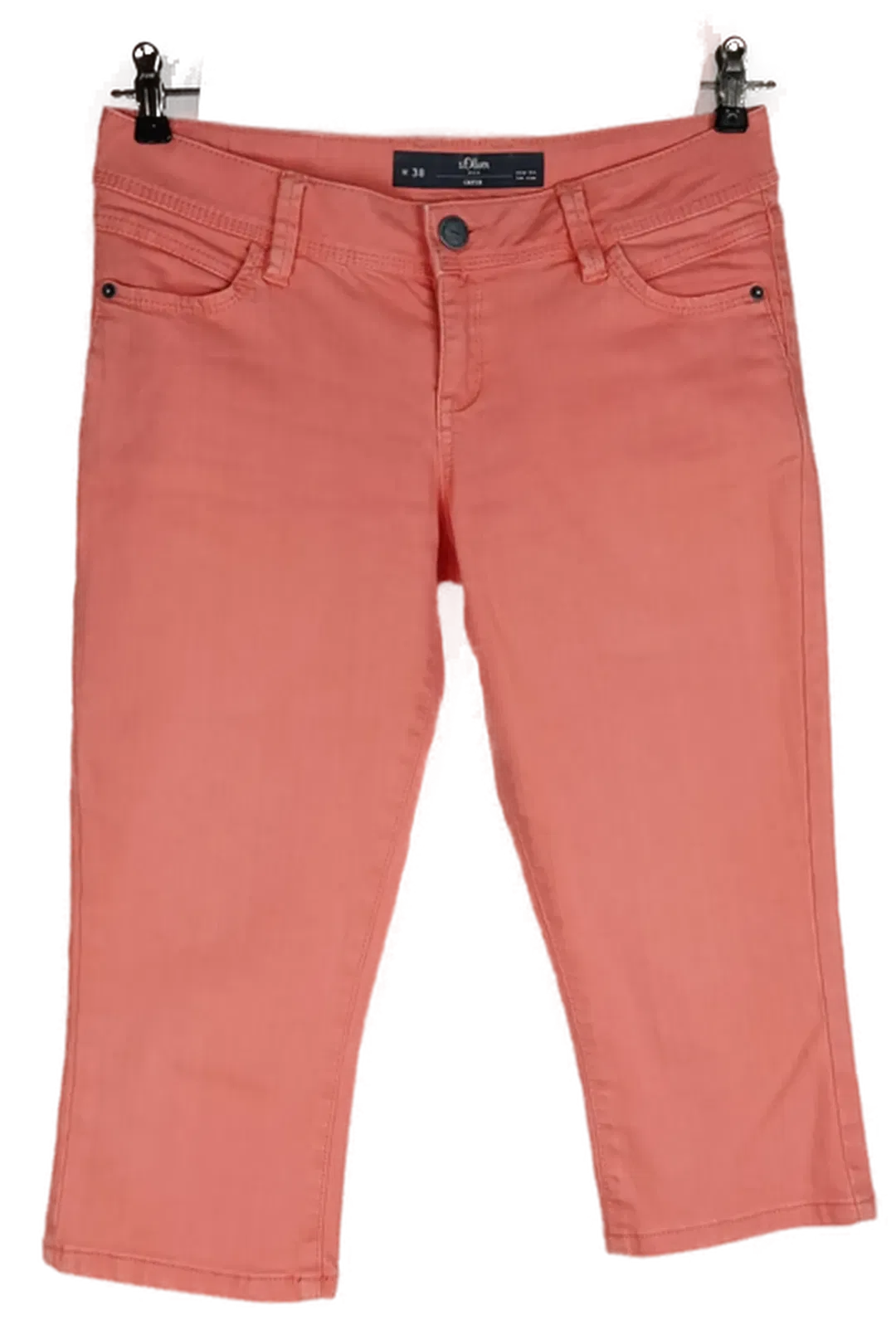 s.Oliver Damen 3/4 Hose apricot - M/38 - Bild 1