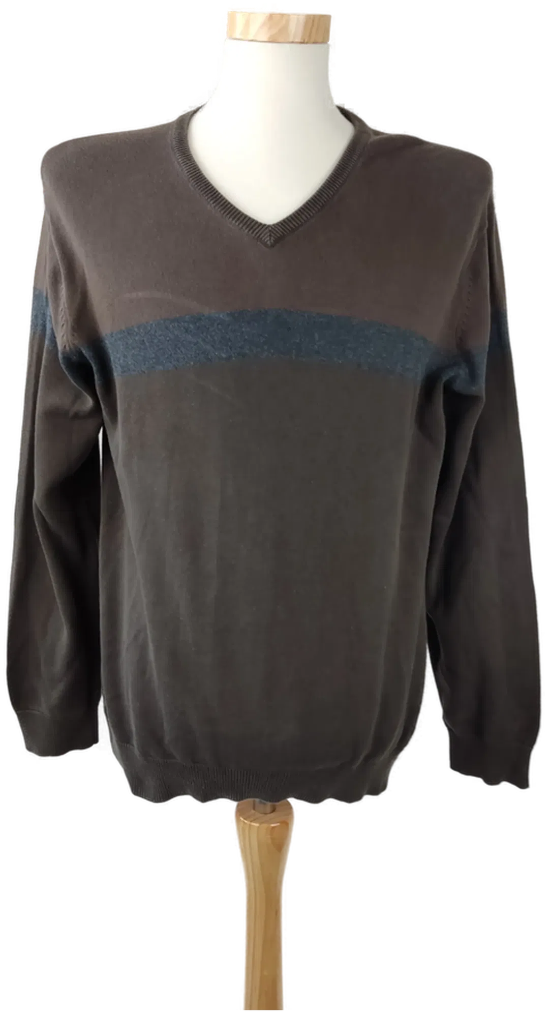 Esprit Herrenpullover braun, blau - M - Bild 4