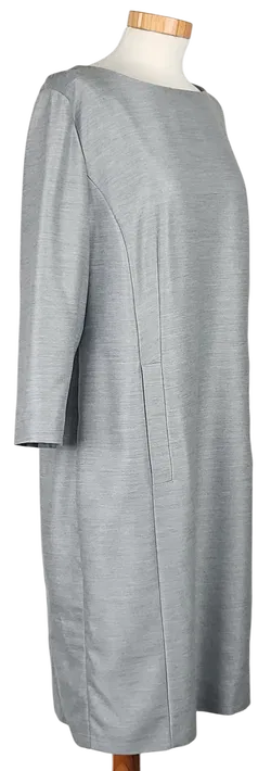 BARBARA SCHWARZER Damen Midikleid, grau - Gr. XL  - Bild 3