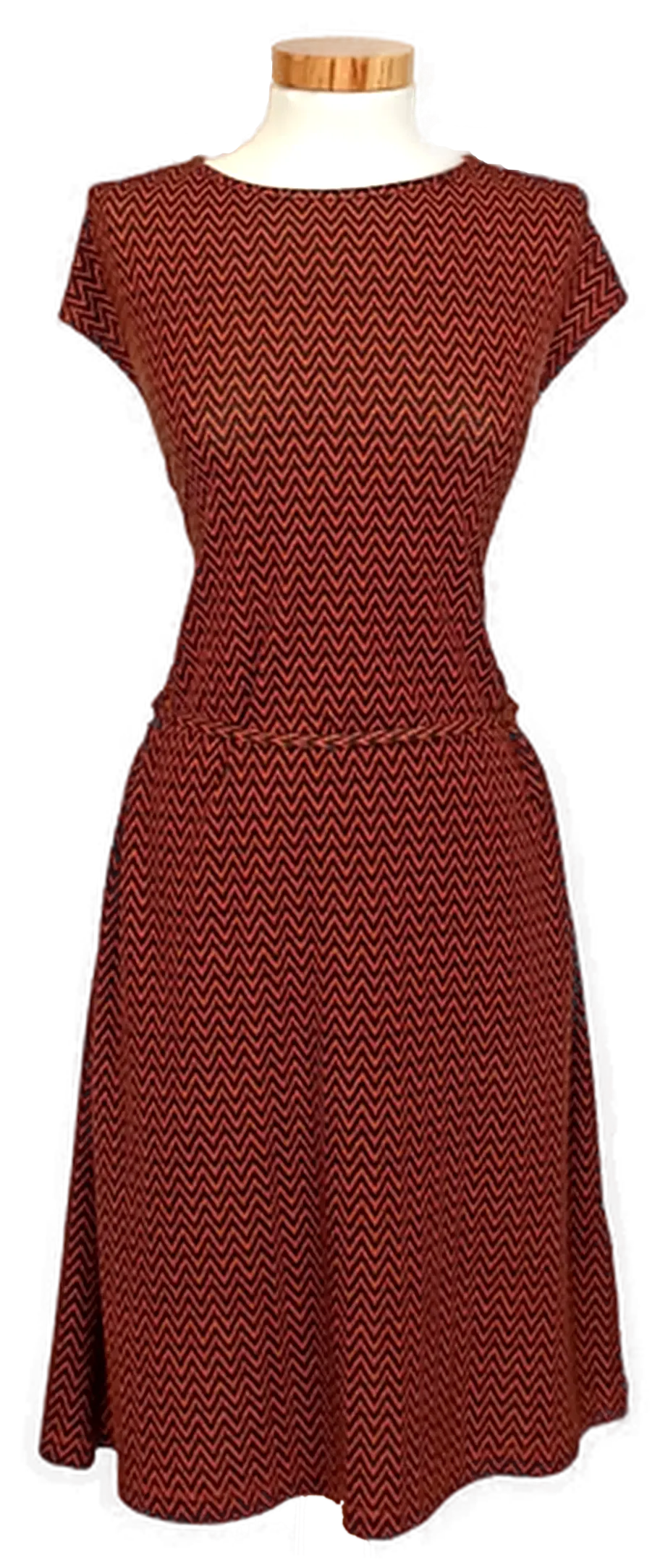 zero Midikleid mit Zick-Zack Muster Gr. 36 - Bild 1