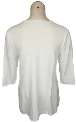 Stefanel Damenshirt weiß Gr. L – Vorschau 2