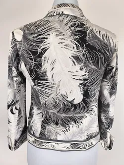 Damenblazer Leonard Paris Gr. 38 Seide - Bild 3