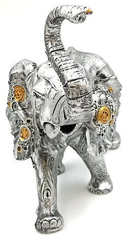 Steampunk Elefantenskulptur - Bild 5