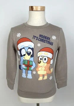 Bluey - Weihnachtssweatshirt Unisex - 122 cm / 7Y - Bild 1