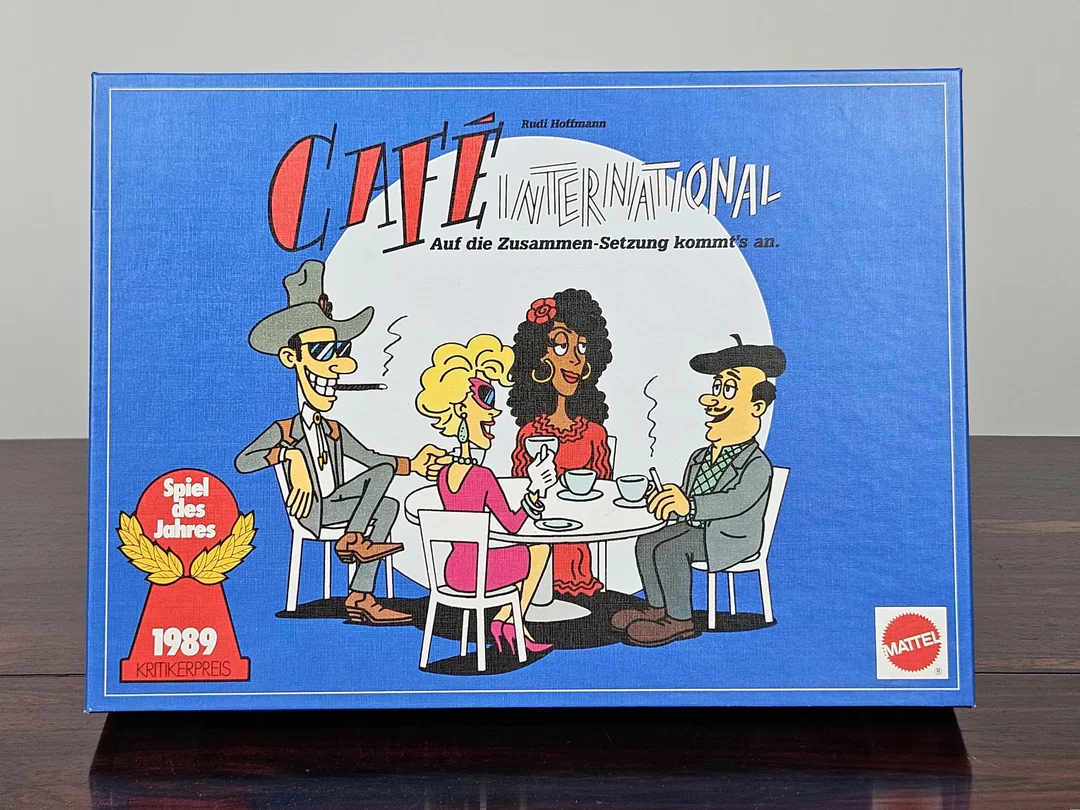 CAFE INTERNATIONAL - Gesellschaftsspiel - MATTEL – Bild 1