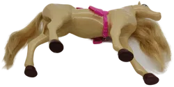Puppe mit Pferd 